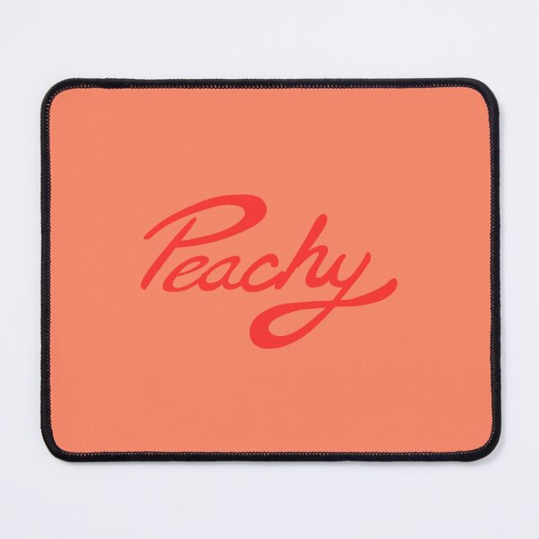 Item preview, " Peachy ", stylized text, red designed and sold by SWIVOZ.