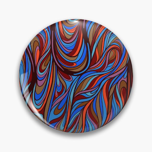 Item preview, Wavy colorful line art design designed and sold by DaveDanchuk.