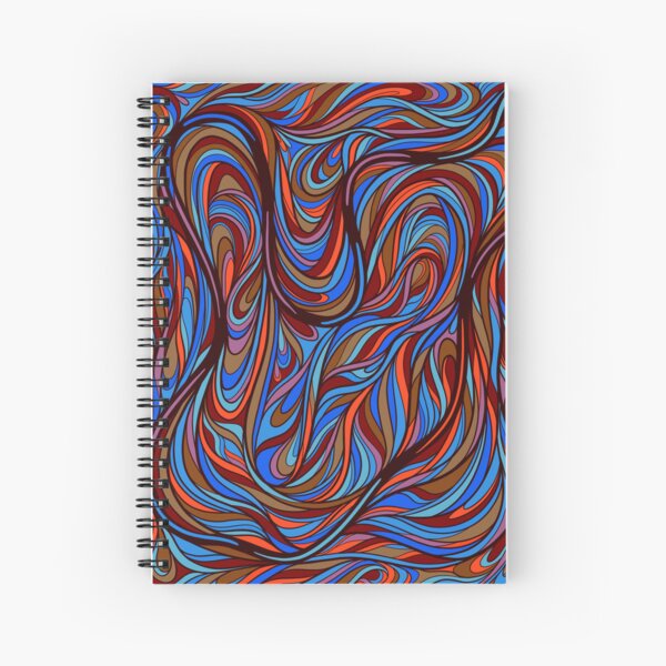 Item preview, Wavy colorful line art design designed and sold by DaveDanchuk.
