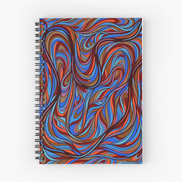 Item preview, Wavy colorful line art design designed and sold by DaveDanchuk.