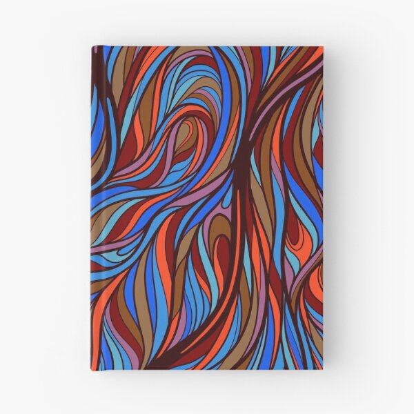 Item preview, Wavy colorful line art design designed and sold by DaveDanchuk.