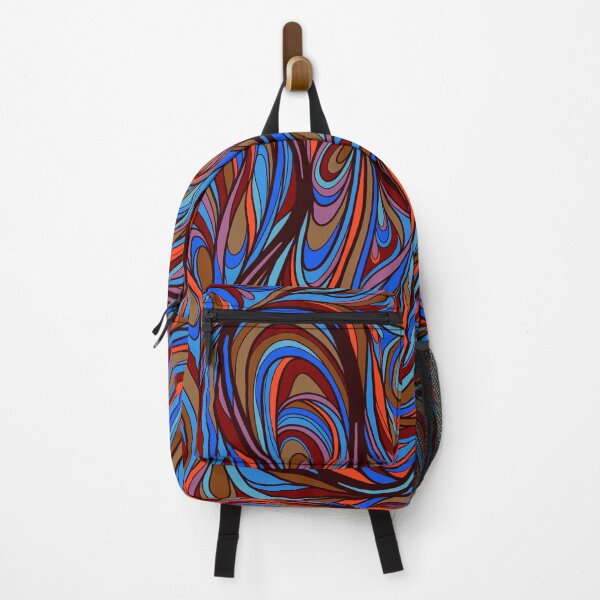 Item preview, Wavy colorful line art design designed and sold by DaveDanchuk.