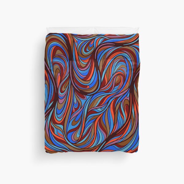 Item preview, Wavy colorful line art design designed and sold by DaveDanchuk.