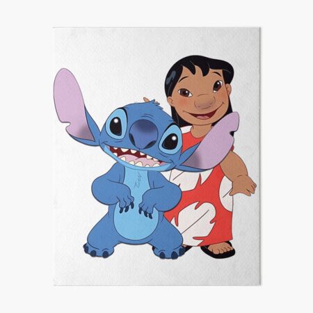 Vista previa del artículo con la obra «Lilo Stitch», diseñado y vendido por dexmrStudios.