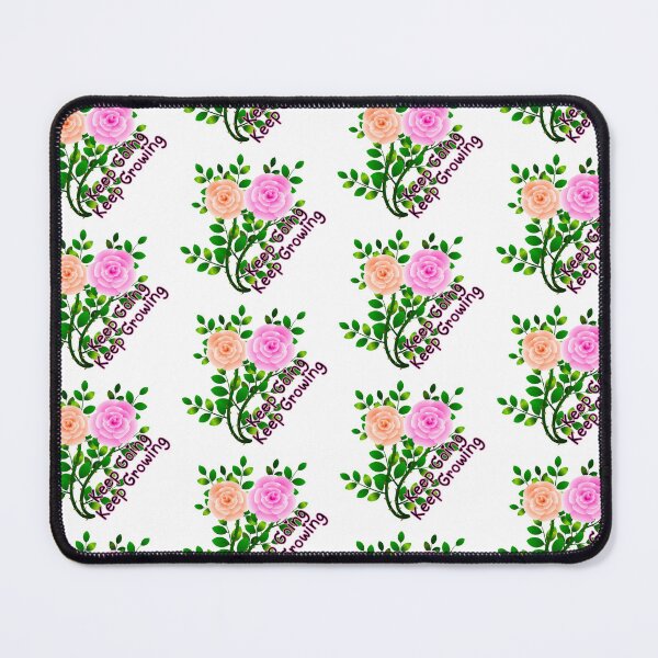Item preview, Keep Going Keep Growing 2 Flowers designed and sold by bitebackcobbc.