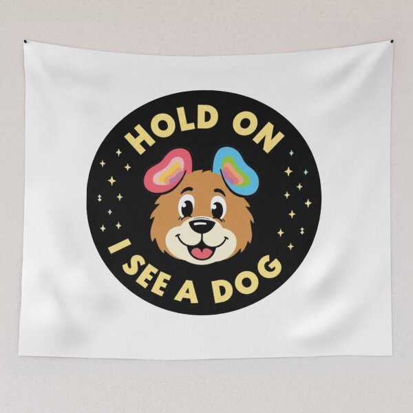 Item preview, Dog distraction | Cute Cartoon Dog Face designed and sold by HattrickFashion.