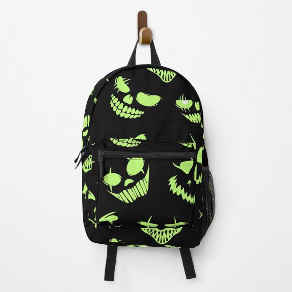 Item preview, Eerie Green Glow in the Dark Demented Faces Collection designed and sold by Creativity Meets Healing.