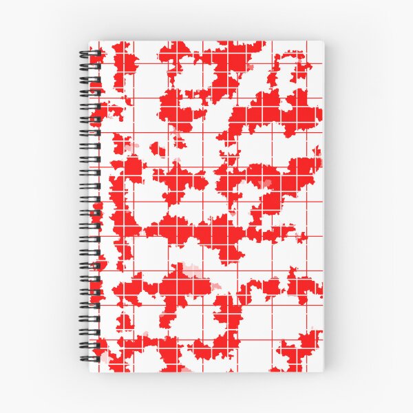 Item preview, Red White Irregular Abstract Pattern Design  designed and sold by PatternTitan.