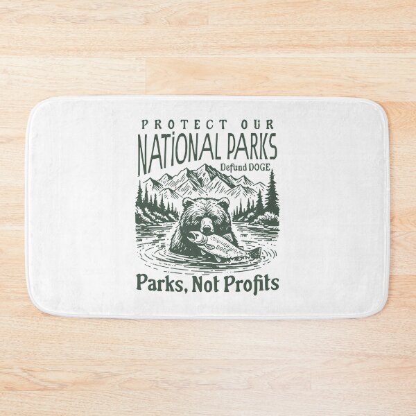 Item preview, Protect Our National Parks Bear Lover designed and sold by GrulkeNedrow.