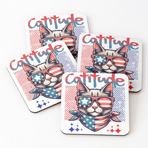 Item preview, Cute Catitude   designed and sold by RadiantRemix.