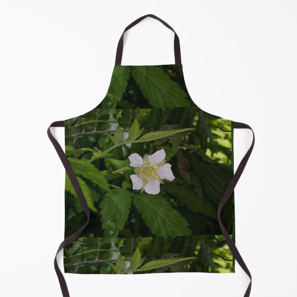 Item preview, White flower (Rubus rosifolius) wallpaper  ||  Flower Photography designed and sold by Yusuf-Design.