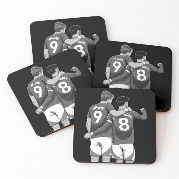 Item preview, Rasmus Højlund and Bruno Fernandes Black and White Version designed and sold by Aldduardo.