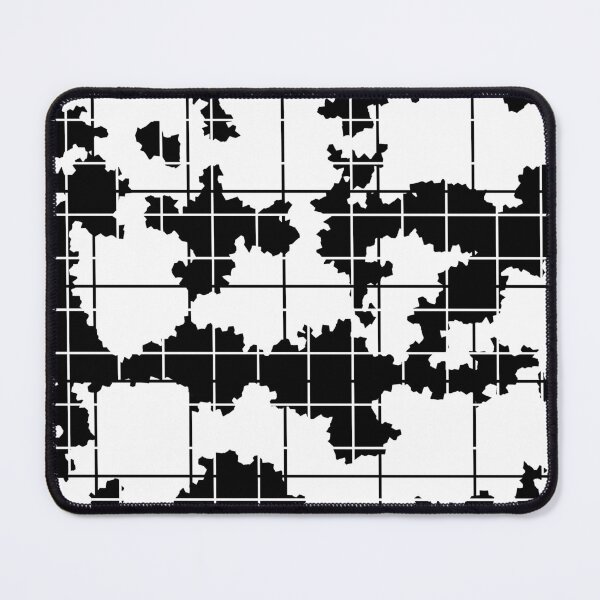 Item preview, Black White Irregular Abstract Pattern Design designed and sold by PatternTitan.
