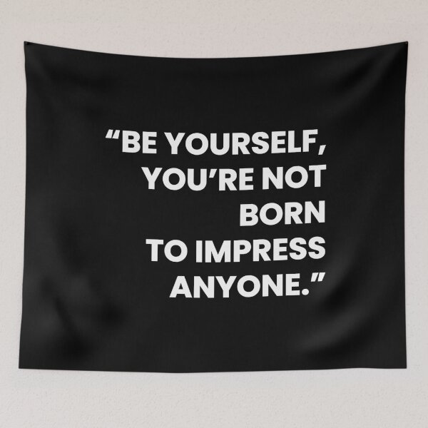 Item preview, Find Freedom: "Be Yourself" Inspirational Quote designed and sold by Doodle Whimsy.