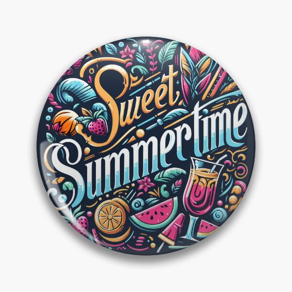 Item preview, Sweet Summer Time, typography designed and sold by maxmaj.