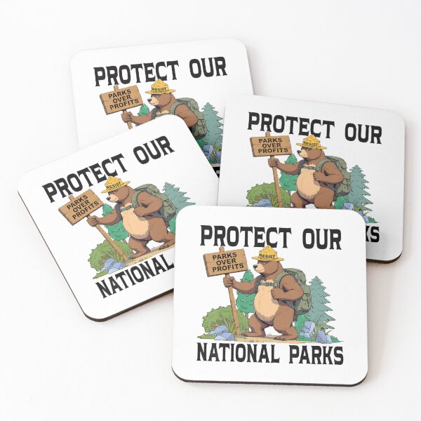 Item preview, Protect Our National Parks Bear Vintage Parks Over Profits designed and sold by GrulkeNedrow.