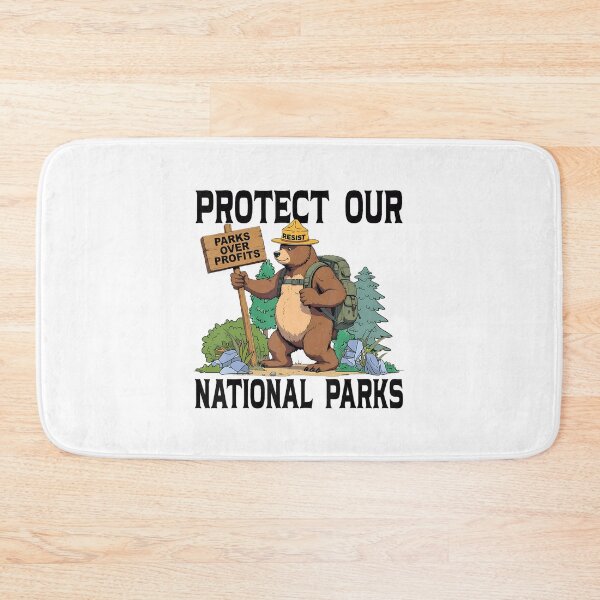 Item preview, Protect Our National Parks Bear Vintage Parks Over Profits designed and sold by GrulkeNedrow.