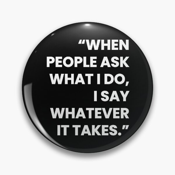 Item preview, "When People Ask What I Do..." - Sassy & Determined Quote designed and sold by Doodle Whimsy.