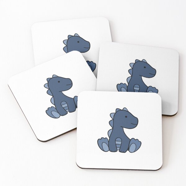 Item preview, Cute Blue Cartoon Dinosaur designed and sold by Paw&Pixel.