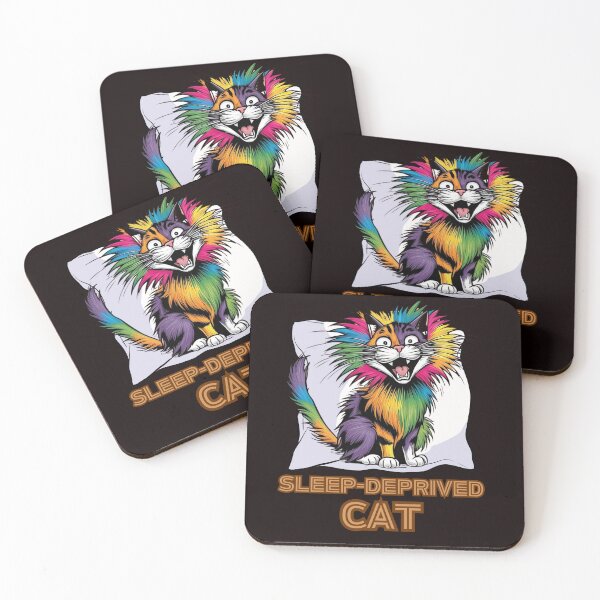 Item preview, SLEEP-DEPRIVED CAT designed and sold by Tadeusz1.