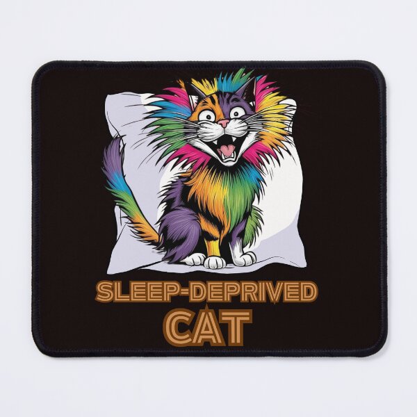 Item preview, SLEEP-DEPRIVED CAT designed and sold by Tadeusz1.