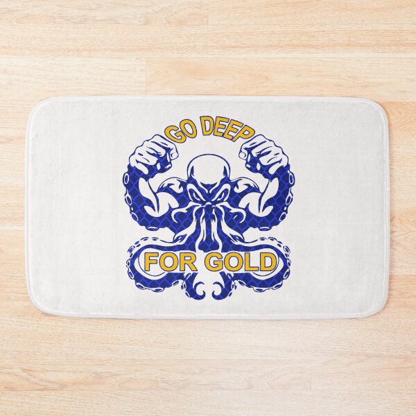Item preview, Go Deep For Gold; Gold Diver; Gold Rush; designed and sold by StickerApe.