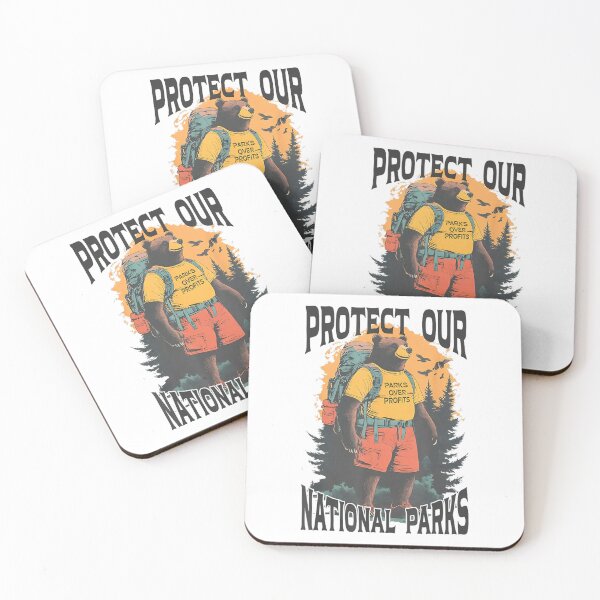 Item preview, Protect Our National Parks Bear Vintage designed and sold by GrulkeNedrow.