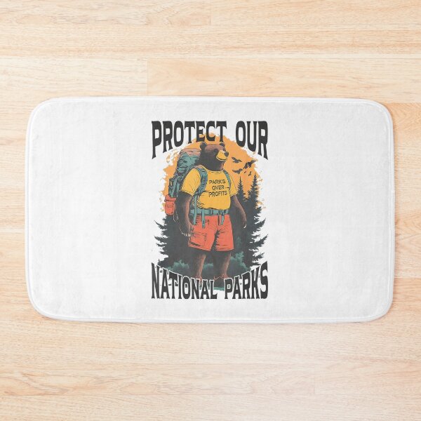 Item preview, Protect Our National Parks Bear Vintage designed and sold by GrulkeNedrow.