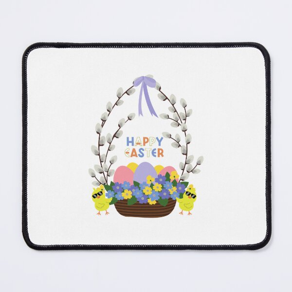 Item preview, Happy Easter - Chicks At Basket designed and sold by made4noise.