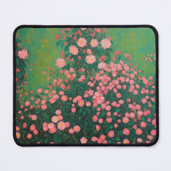 Item preview, Gustav Klimt Pink Flowers designed and sold by maniacfitness.