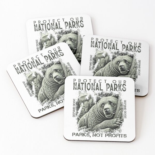 Item preview, Protect Our National Parks Defund Doge Parks Not Profits designed and sold by GrulkeNedrow.
