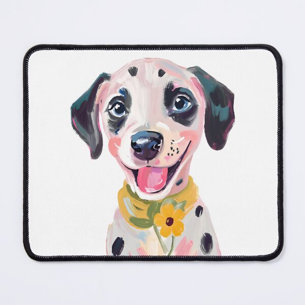 Item preview, Cute Baby Dalmatian Wall Art - Spotted Puppy Print for Nurseries designed and sold by AlwaysHome.