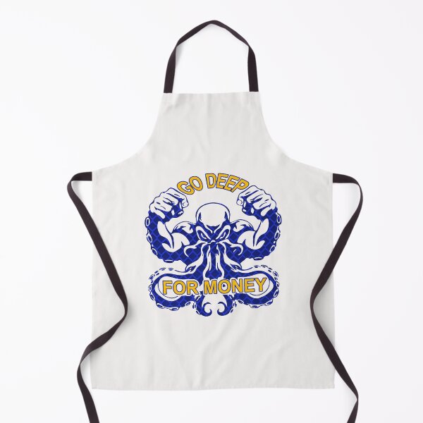 Item preview, Go Deep For Money; Commercial Diver; designed and sold by StickerApe.
