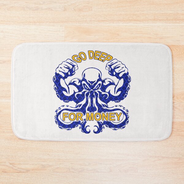 Item preview, Go Deep For Money; Commercial Diver; designed and sold by StickerApe.