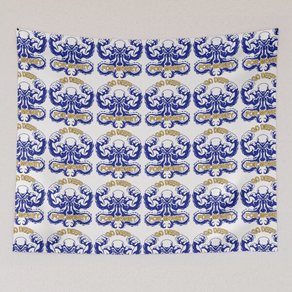 Item preview, Go Deep For Money; Commercial Diver; designed and sold by StickerApe.