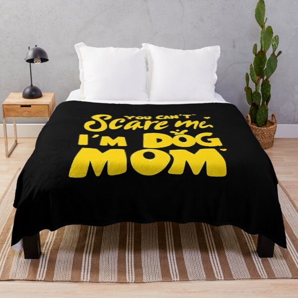 Item preview, You Can’t Scare Me, I'm Dog Mom designed and sold by Itsheartshop.