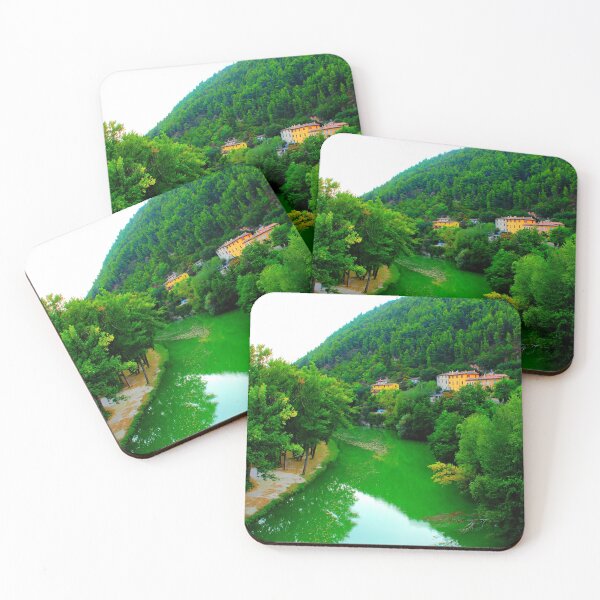 Item preview, View from Ponte della Concordia at the Metauro river in Fossombrone designed and sold by Kristina Drozd.