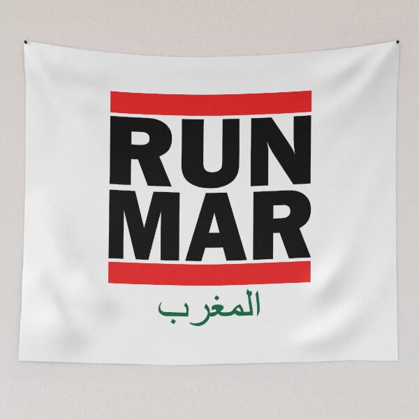 Item preview, Run MAR – Morocco Black Edition designed and sold by momomikey78.