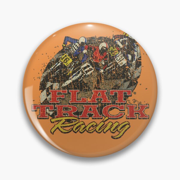 Item preview, Flat Track Motorcycle Racing 1974  designed and sold by AstroZombie6669.