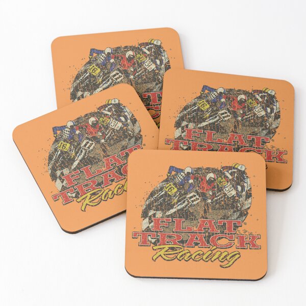 Item preview, Flat Track Motorcycle Racing 1974  designed and sold by AstroZombie6669.