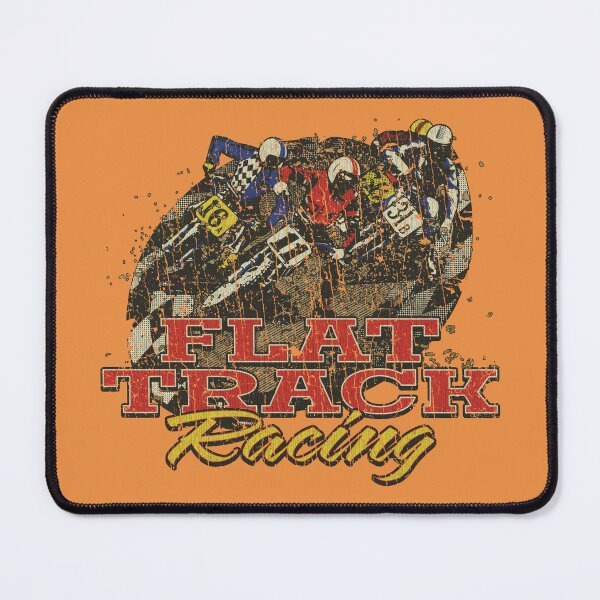 Item preview, Flat Track Motorcycle Racing 1974 designed and sold by AstroZombie6669.