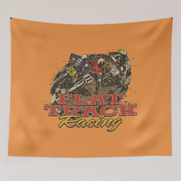 Item preview, Flat Track Motorcycle Racing 1974  designed and sold by AstroZombie6669.