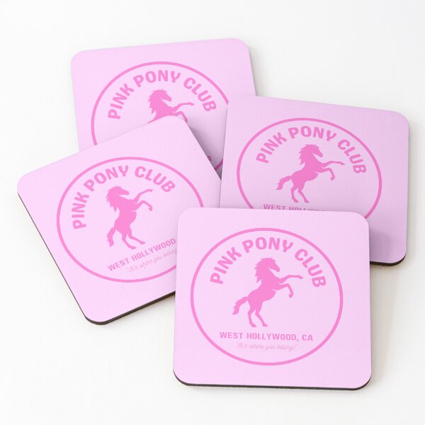 Item preview, Pink Pony Club (Circle Logo / Back Print) designed and sold by BookwormDesigns.