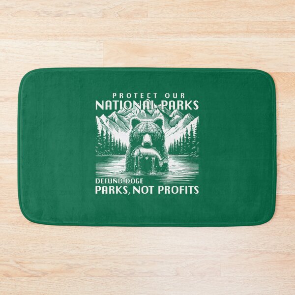 Item preview, Protect Our National Parks Defund DOGE Retro designed and sold by GrulkeNedrow.