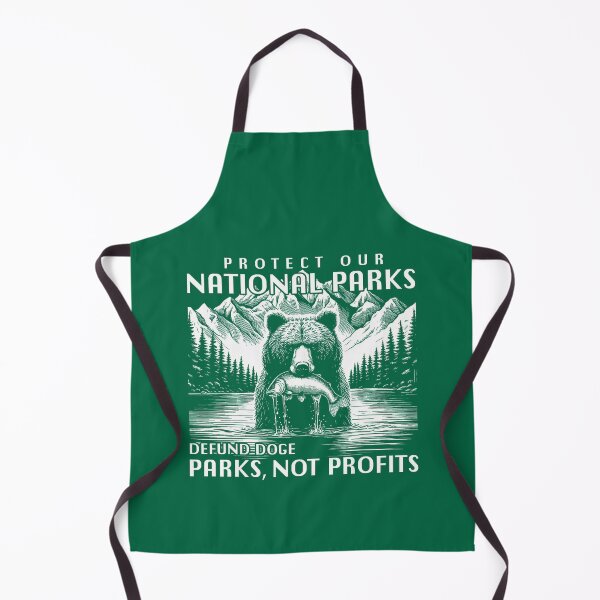 Item preview, Protect Our National Parks Defund DOGE Retro designed and sold by GrulkeNedrow.