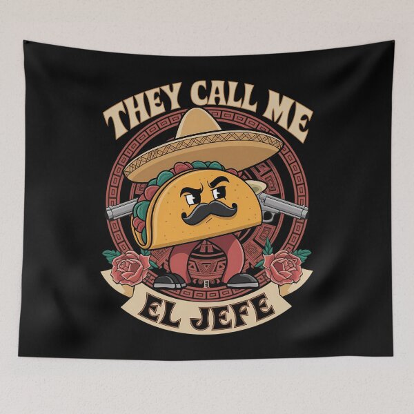 Item preview, El Jefe Spanish Mexican designed and sold by tearbytea.
