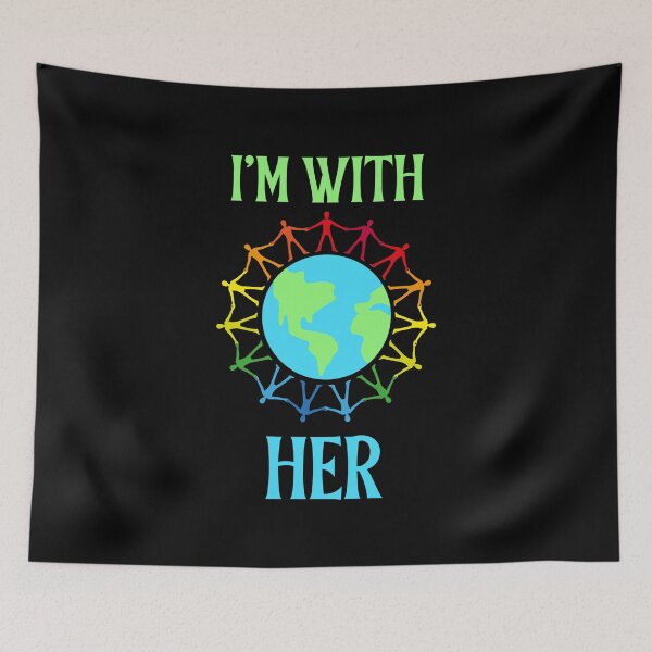 Item preview, I'm with Her Earth Day Awareness designed and sold by 87-Aesthetics.