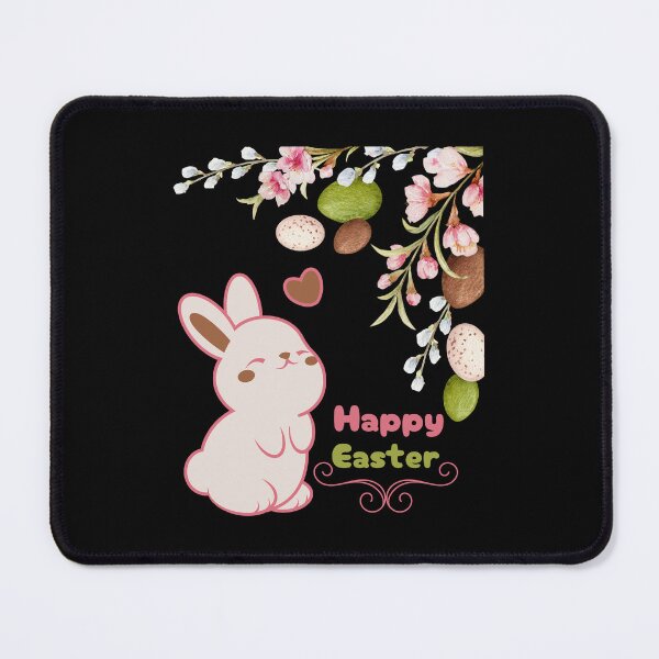 Item preview, Happy Easter - Easter Bunny and Eggs on a Tree. designed and sold by made4noise.