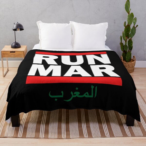 Vista previa del artículo con la obra «Run MAR – Edición Marruecos Blanca», diseñado y vendido por momomikey78.