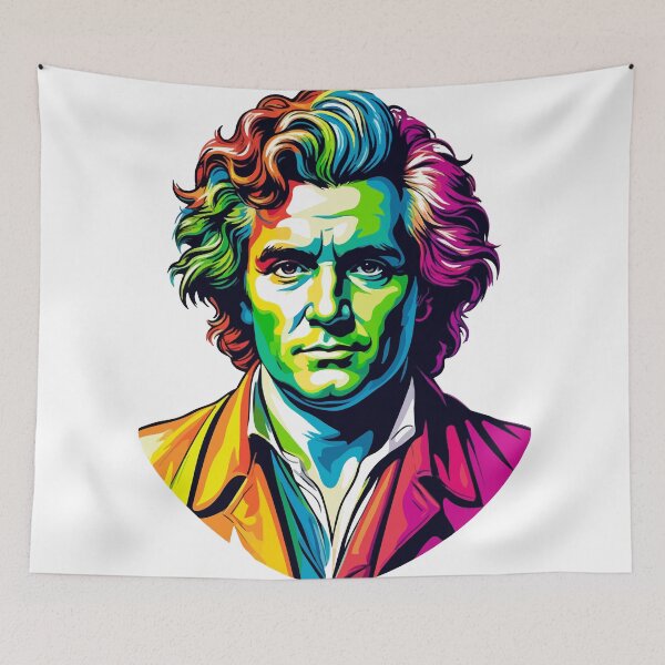 Item preview, Beethoven Pop Art designed and sold by Grypis.